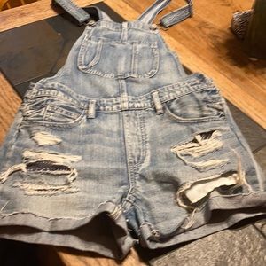 Overall Shorts
